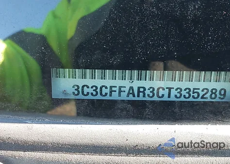 2012 Fiat 500 Sport z USA, uszkodzony, nr VIN 3C3CFFBR9CT109658